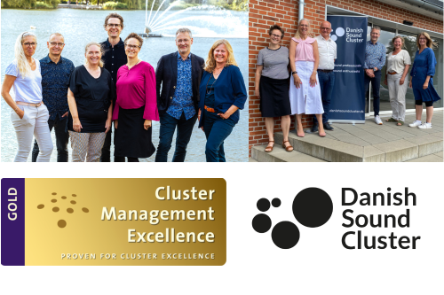 Danish Sound Cluster has achieved gold label certification! 