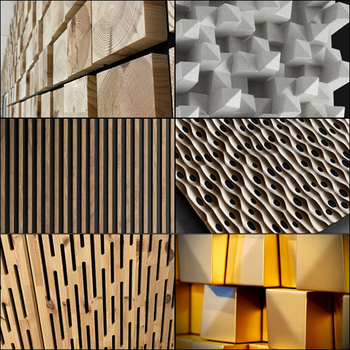 Measurement of scattering coefficient of building materials